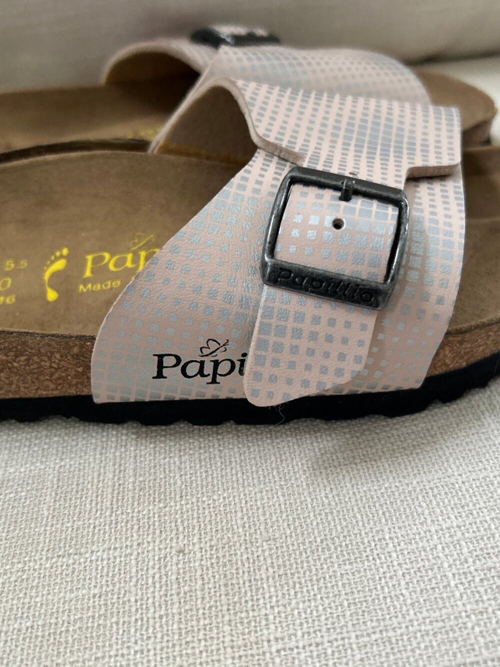 NWT Birkenstock Papillio ~ Catalina Cushion Buckle Strap Sandal ~ 39 ~ sz. 8 - Picture 6 of 9